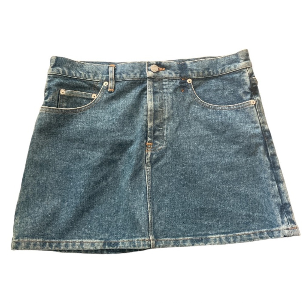 Simon Miller Denim Button Skirt Size 3